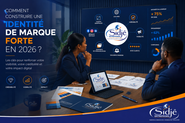 COMMENT CONSTRUIRE UNE IDENTITÉ DE MARQUE FORTE EN 2026 ?