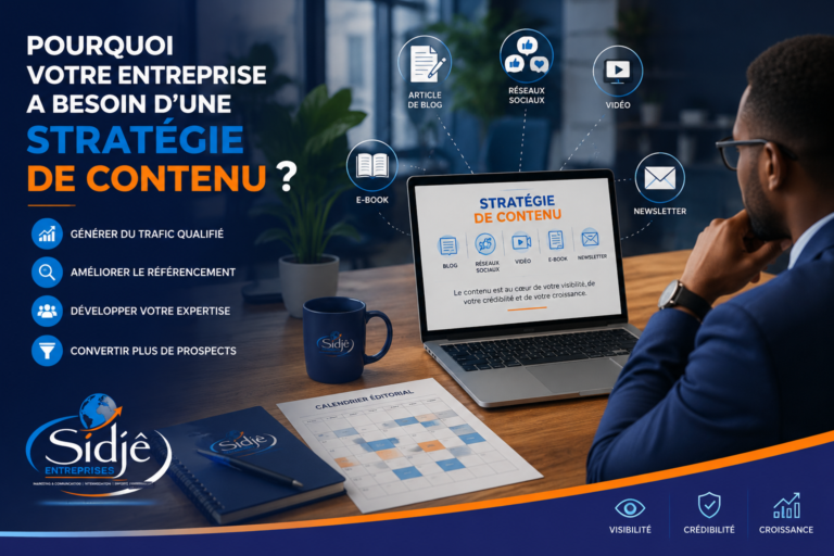 POURQUOI VOTRE ENTREPRISE A BESOIN D’UNE STRATÉGIE DE CONTENU ?